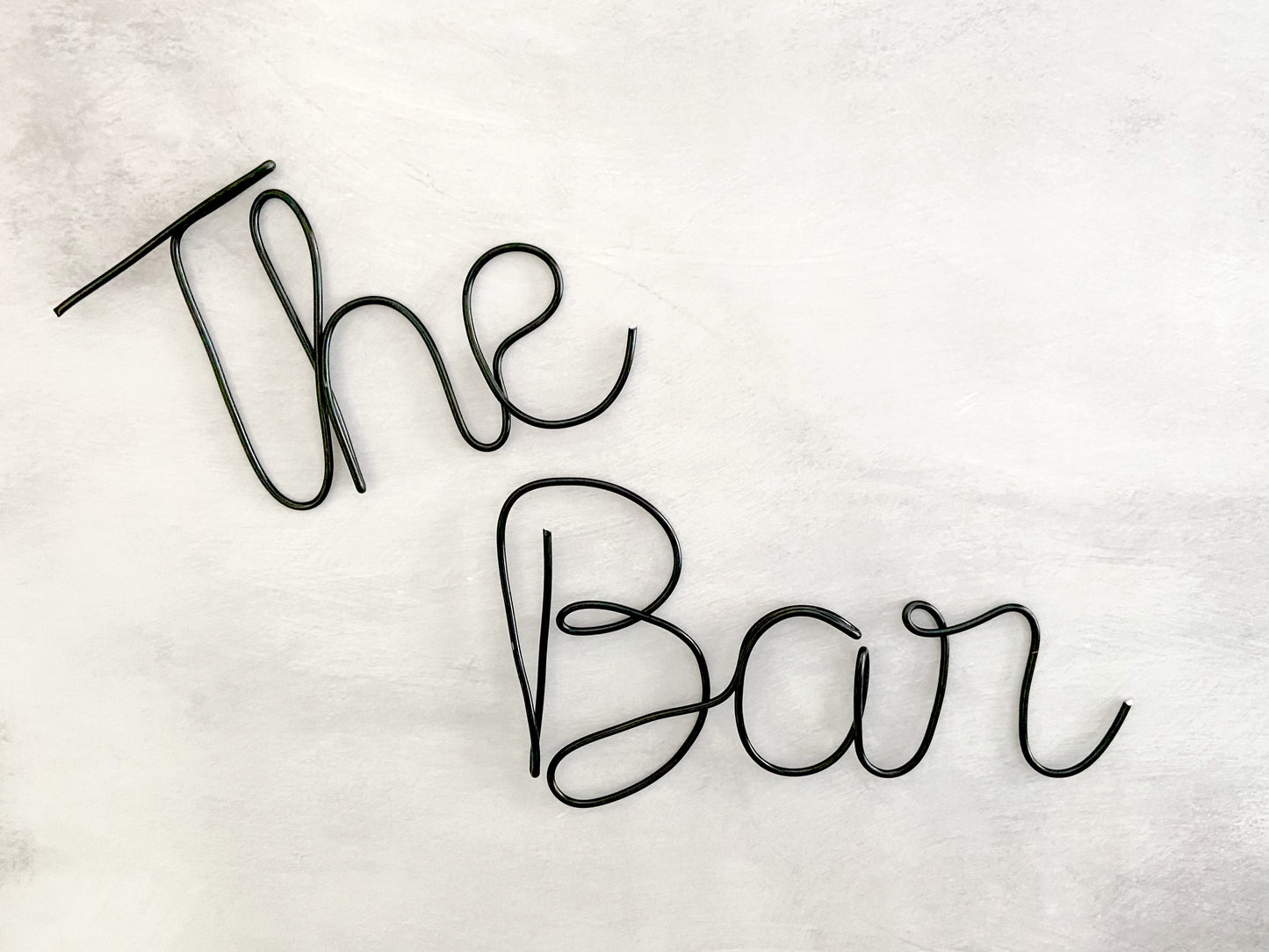 Home Bar Sign