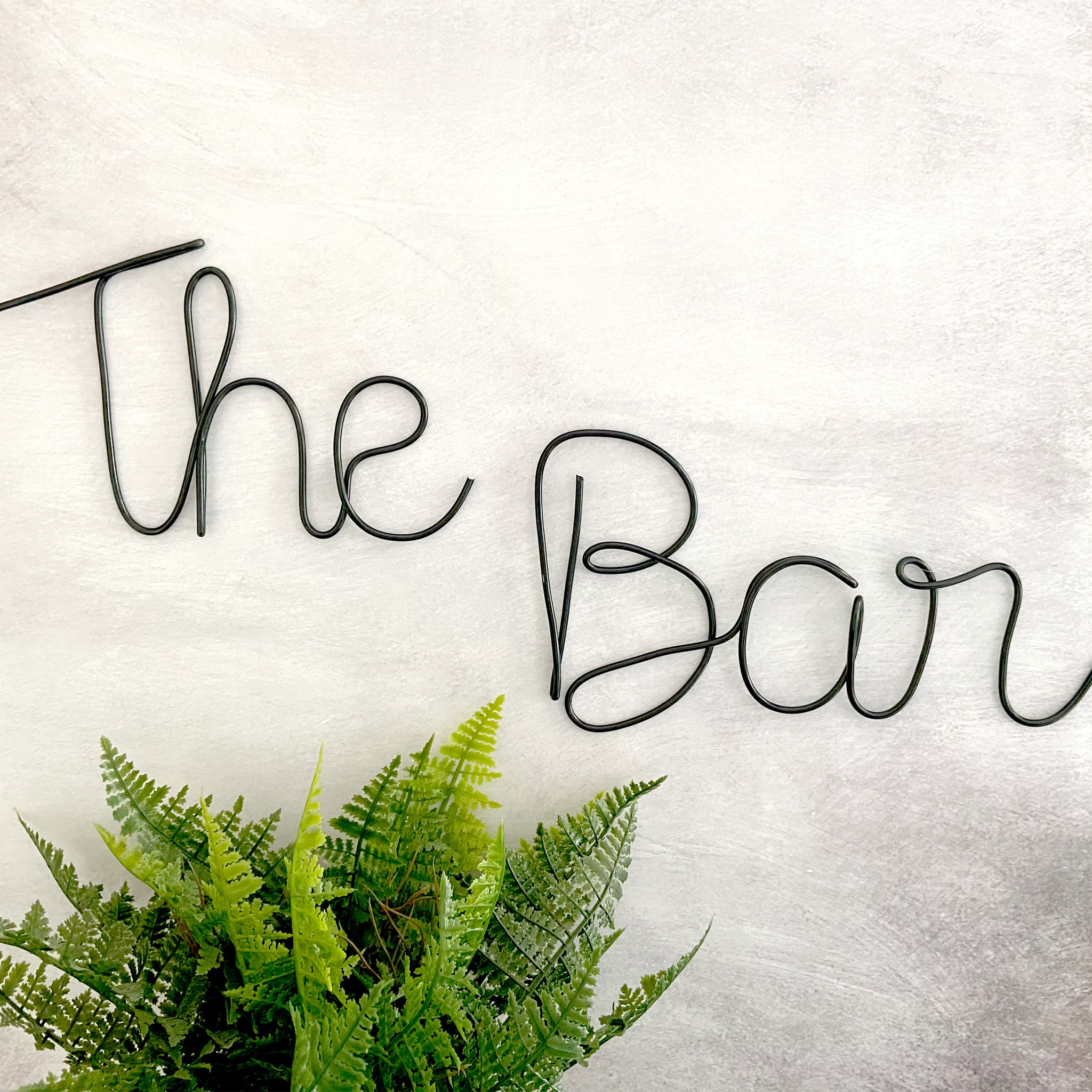 Home Bar Sign